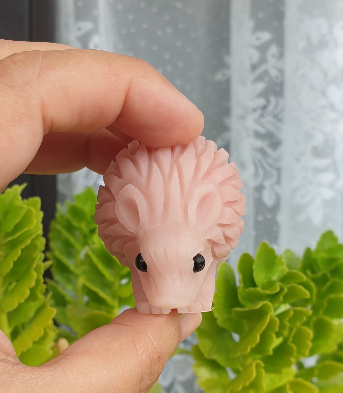 Pink Opal Hedgehog - Small