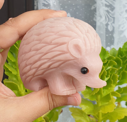 Pink Opal Hedgehog - Large