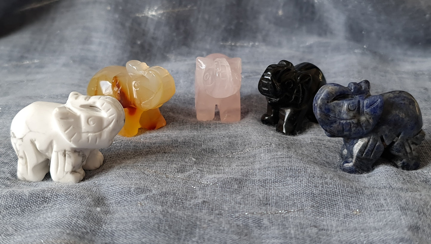 Crystal Elephants