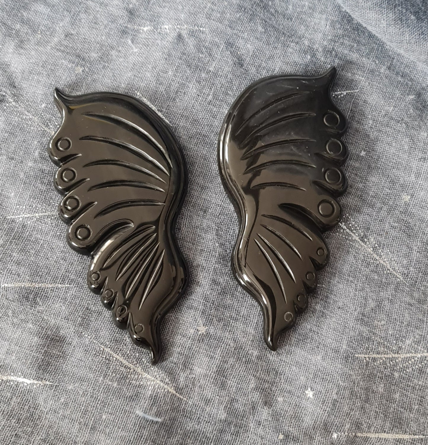 Rainbow Obsidian Fairy Wings