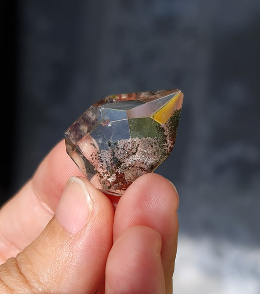 Lodolite Point AAA Garden Quartz