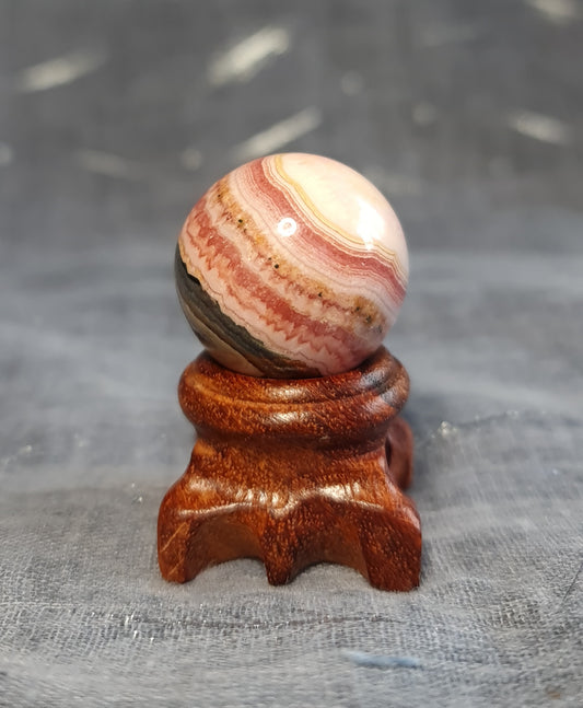 Rhodochrosite Sphere