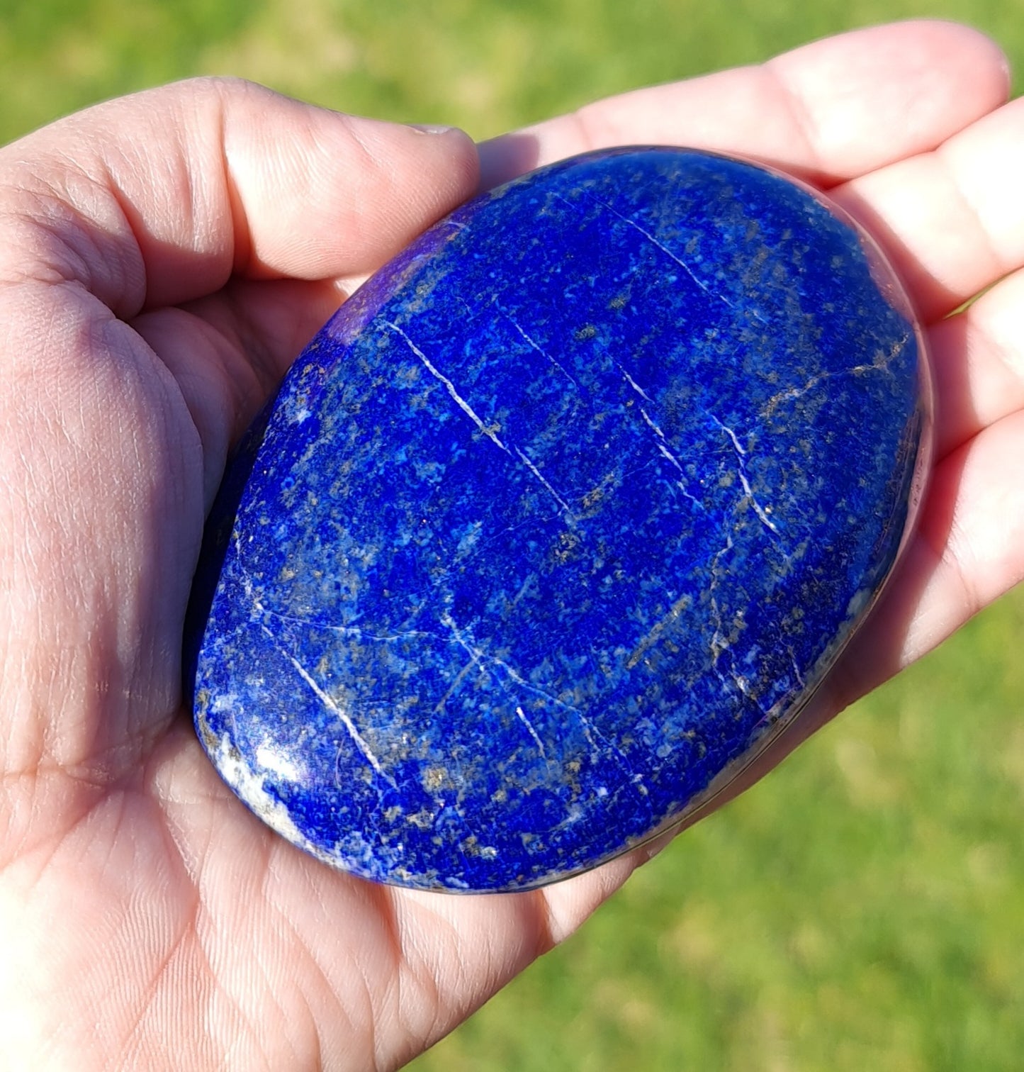 Lapis Lazuli Palmstone