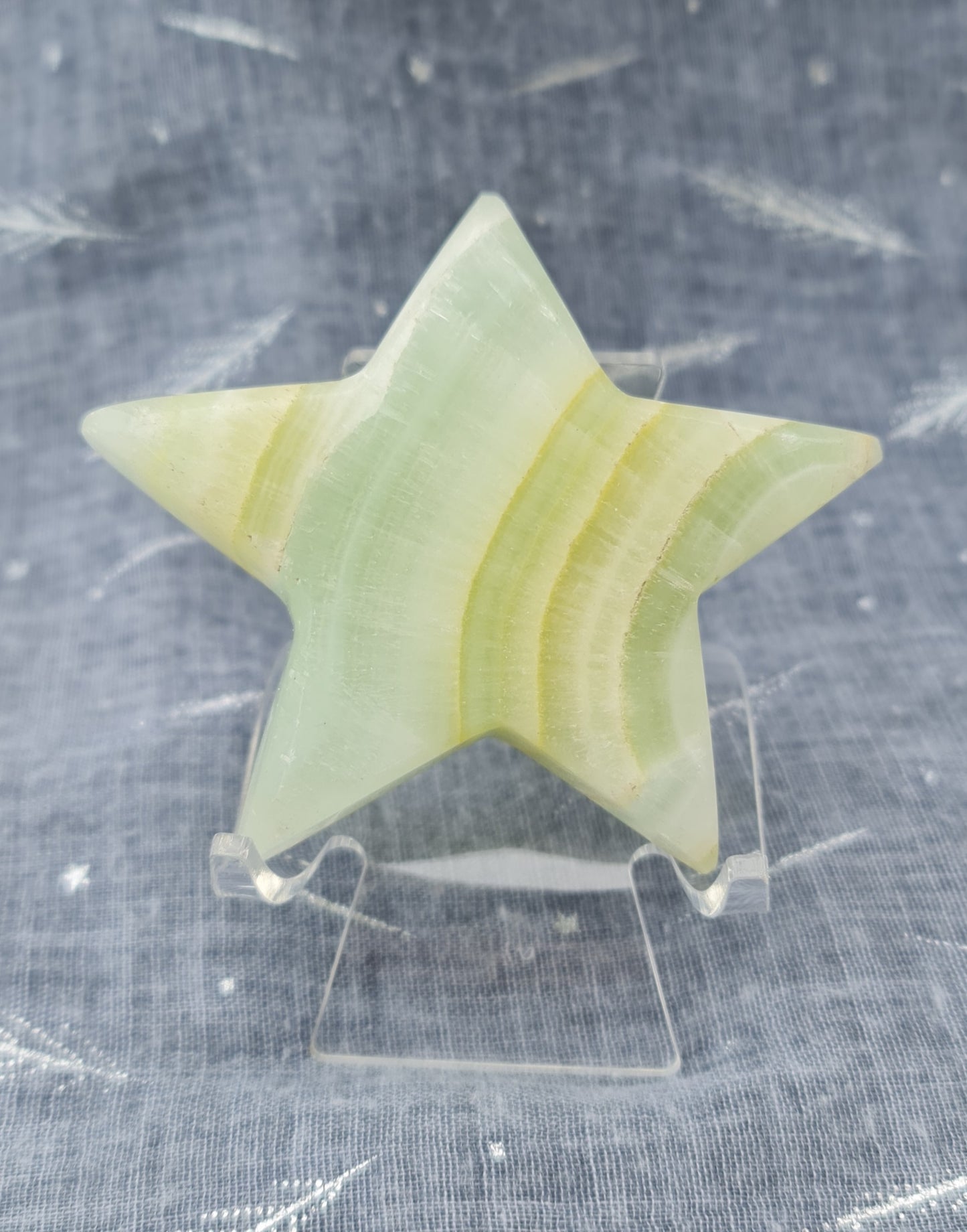 Pistachio Calcite Star