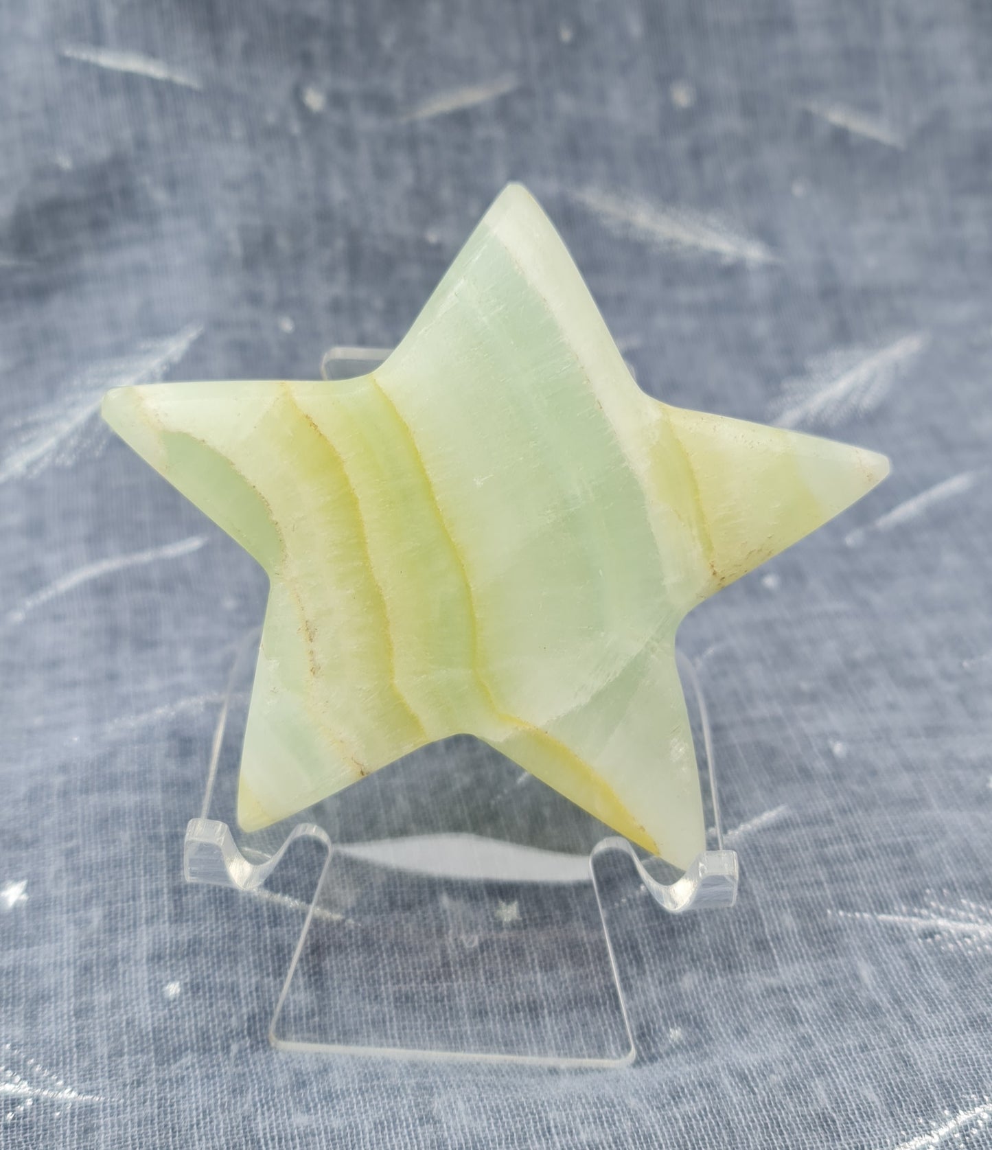 Pistachio Calcite Star