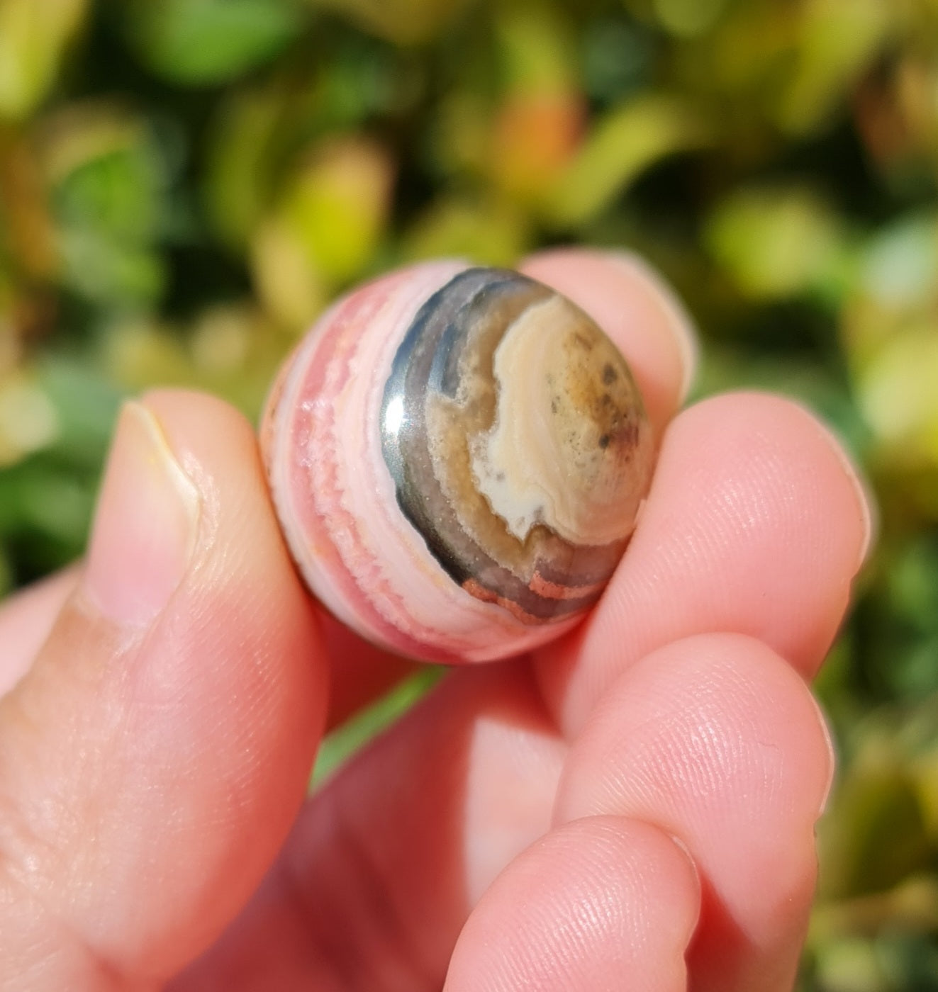 Rhodochrosite Sphere