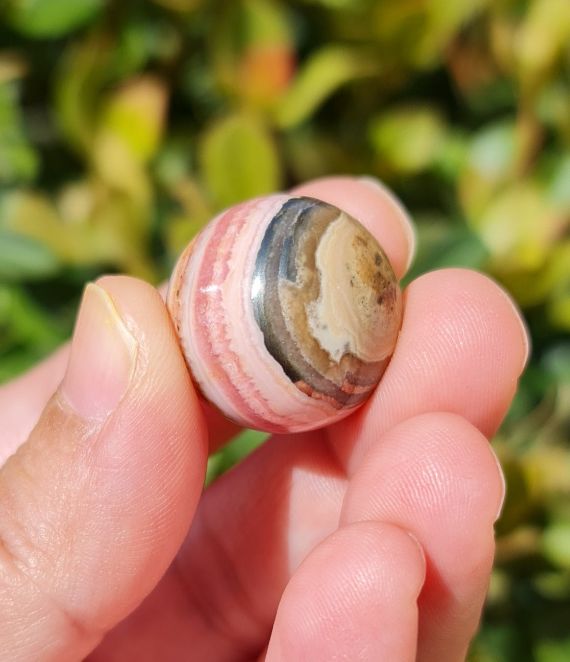 Rhodochrosite Sphere