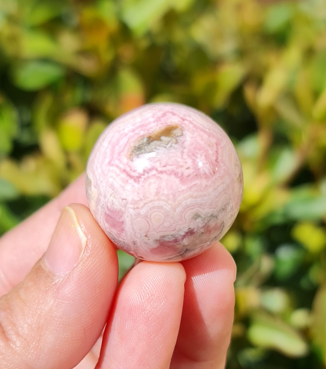 Rhodochrosite Sphere