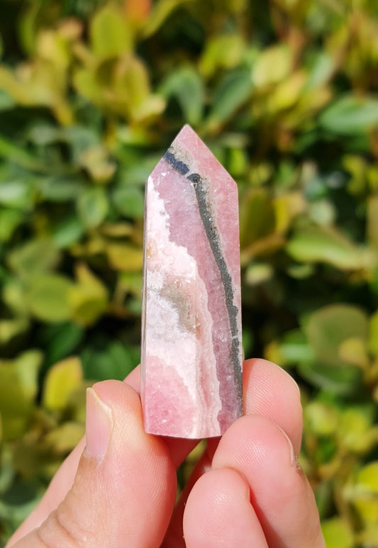 Rhodochrosite Point