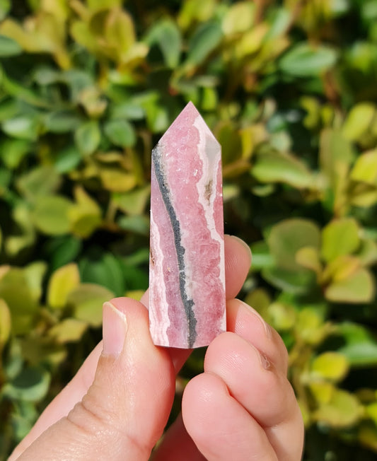 Rhodochrosite Point