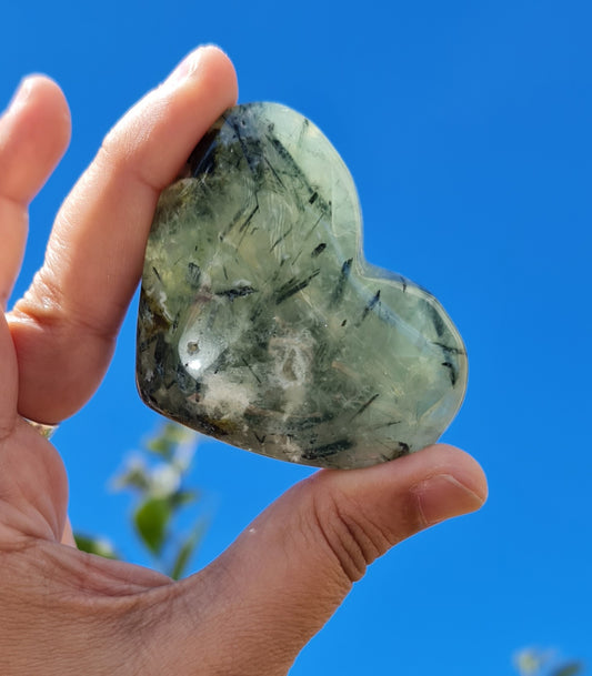 Prehnite Heart