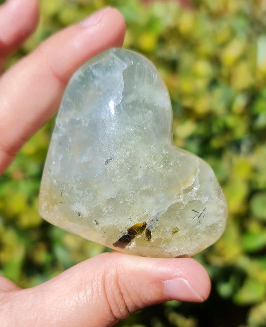 Prehnite Heart