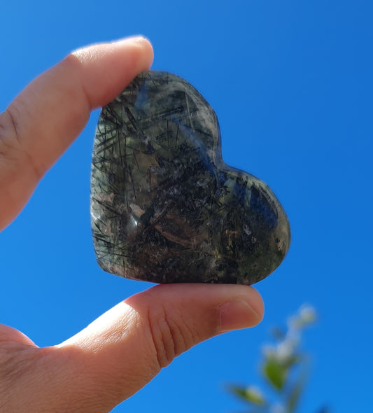 Prehnite Heart