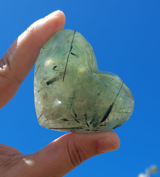 Prehnite Heart