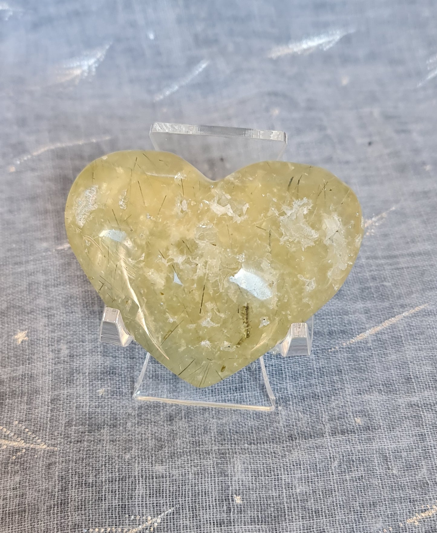 Prehnite Heart