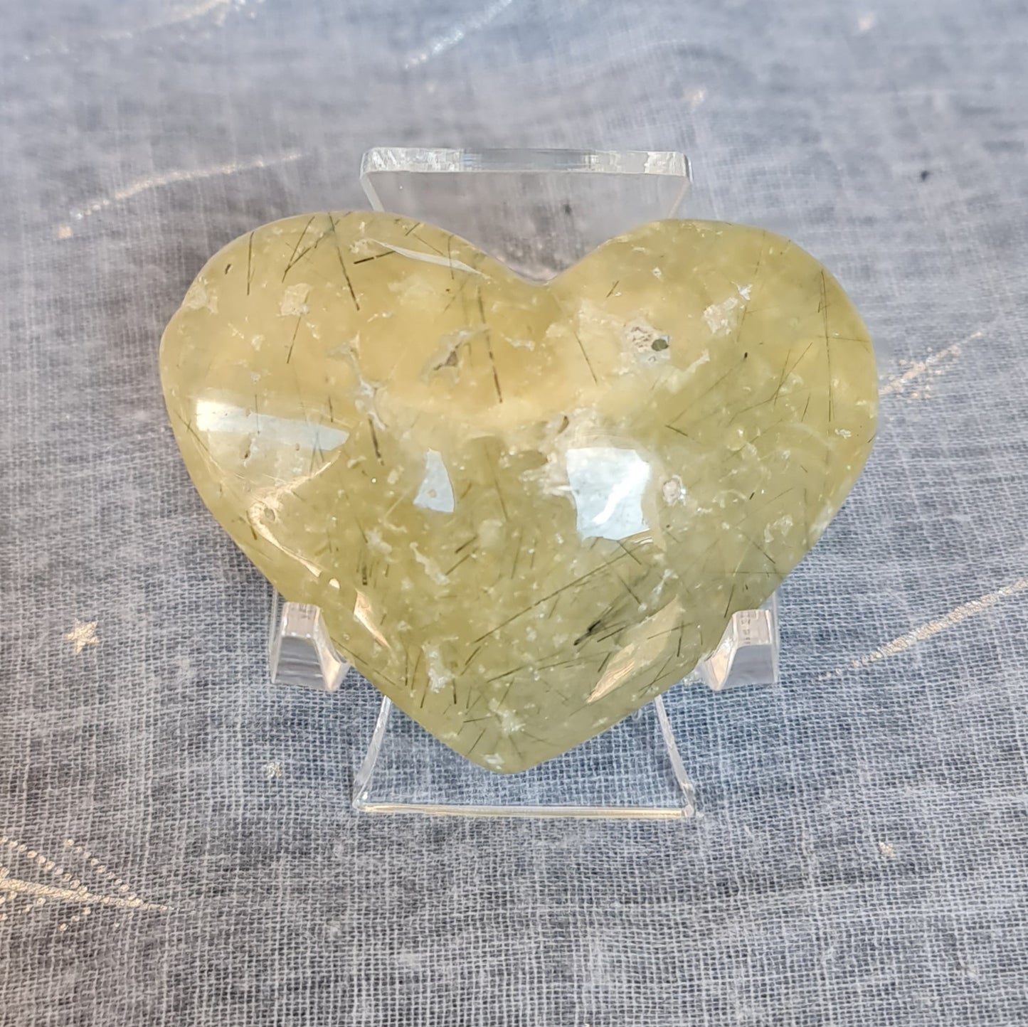 Prehnite Heart