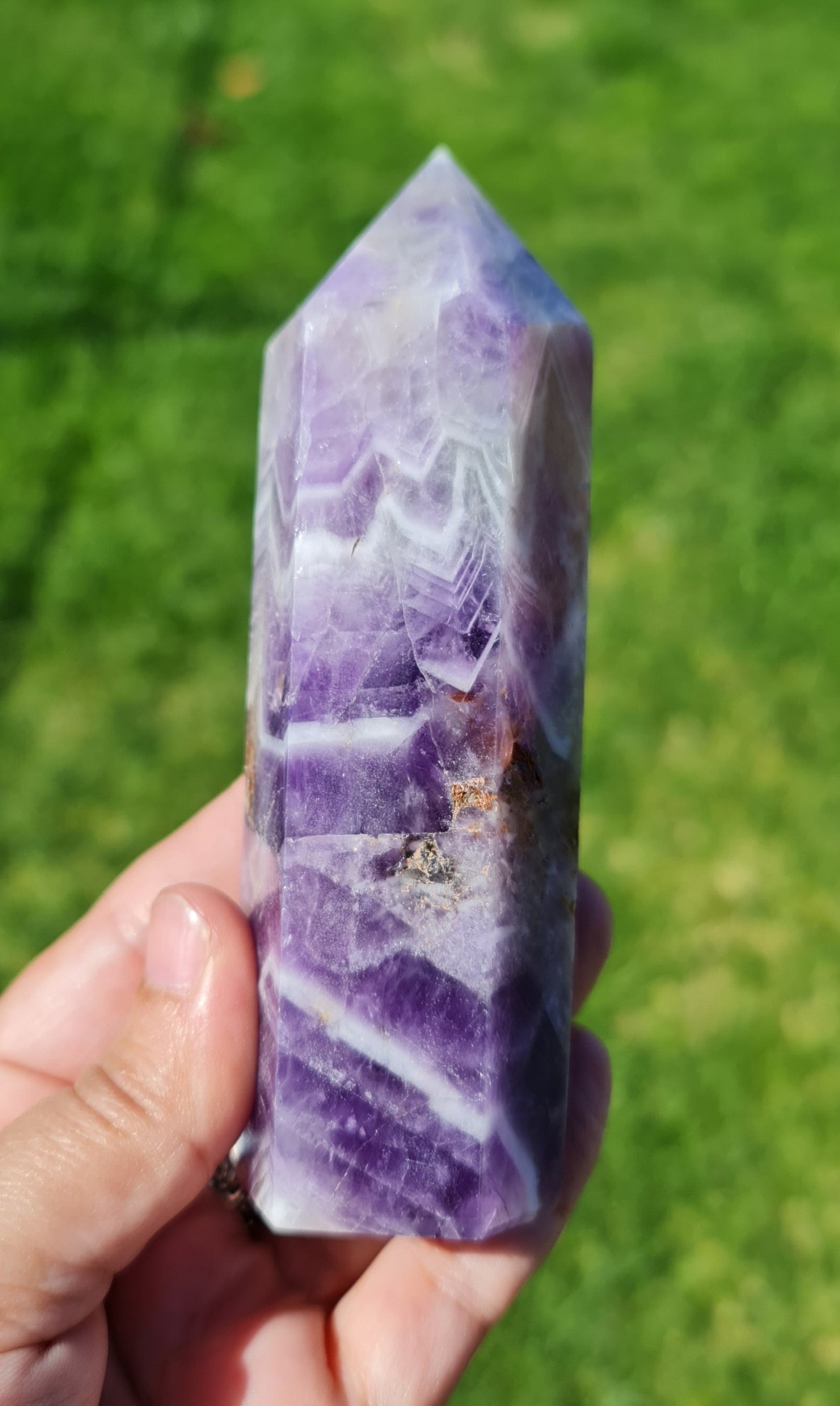 Chevron Amethyst Point