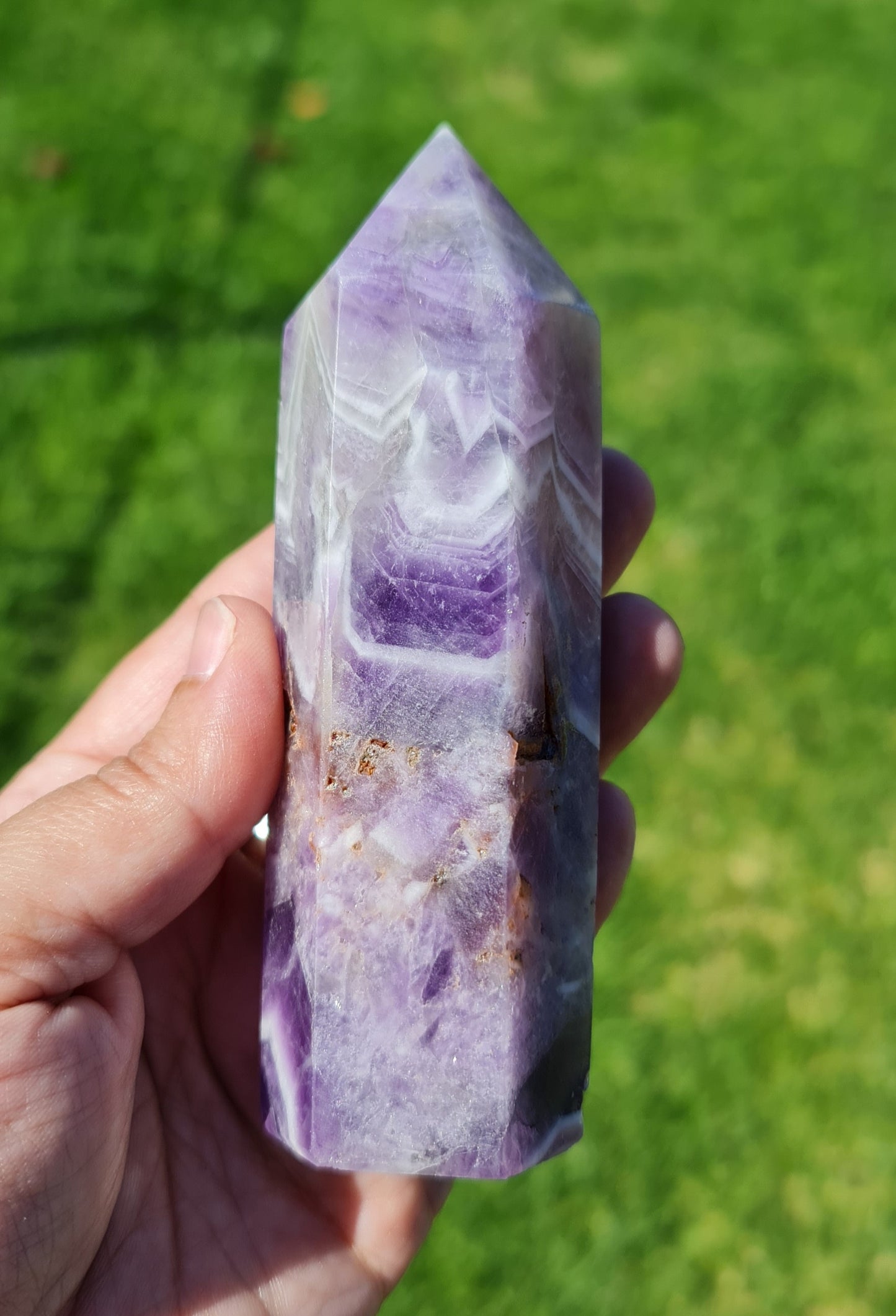 Chevron Amethyst Point