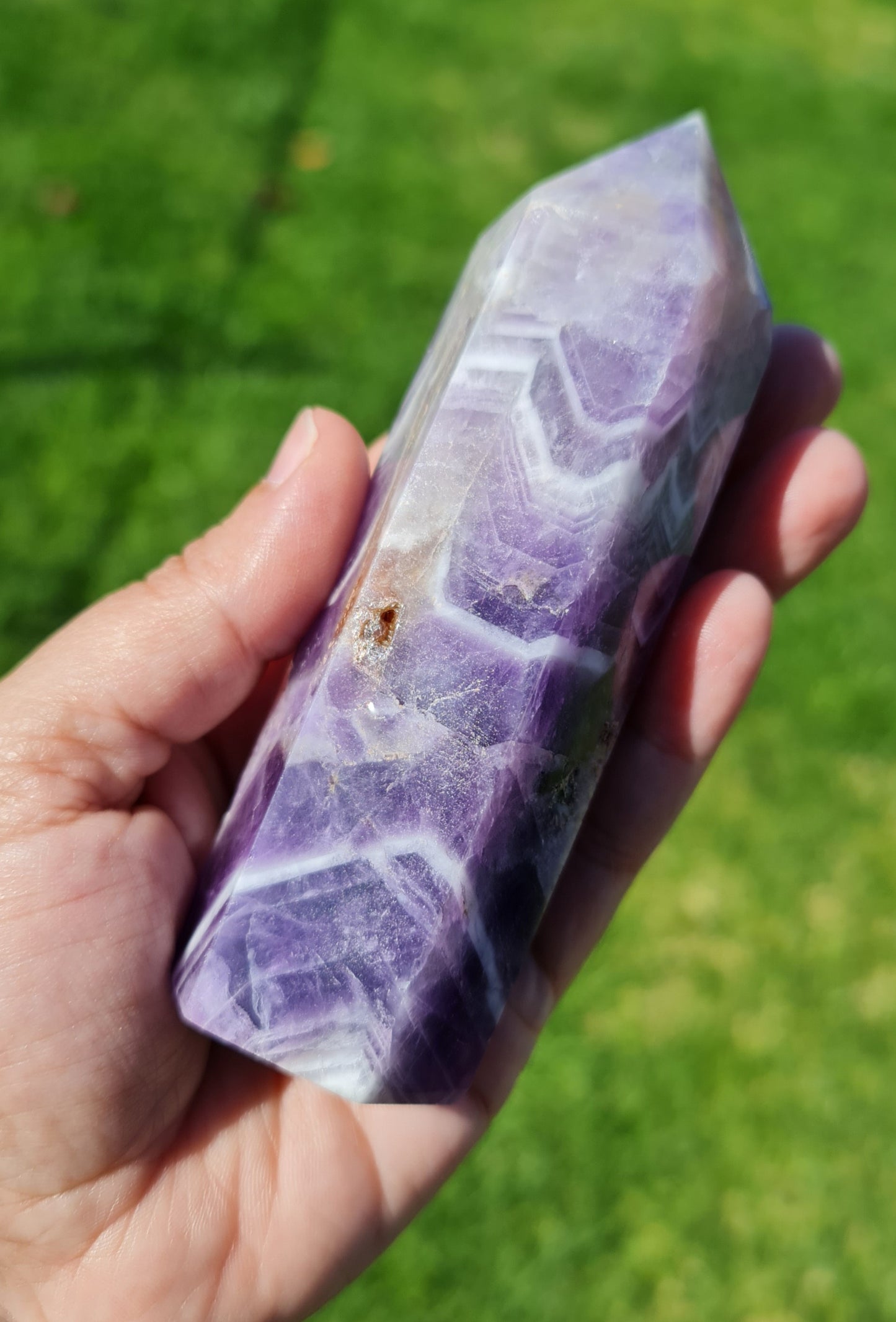 Chevron Amethyst Point