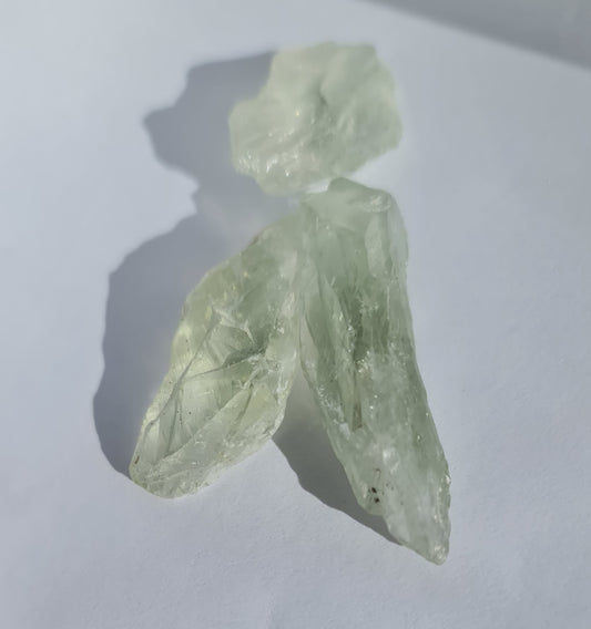 Raw Green Quartz - Prasiolite