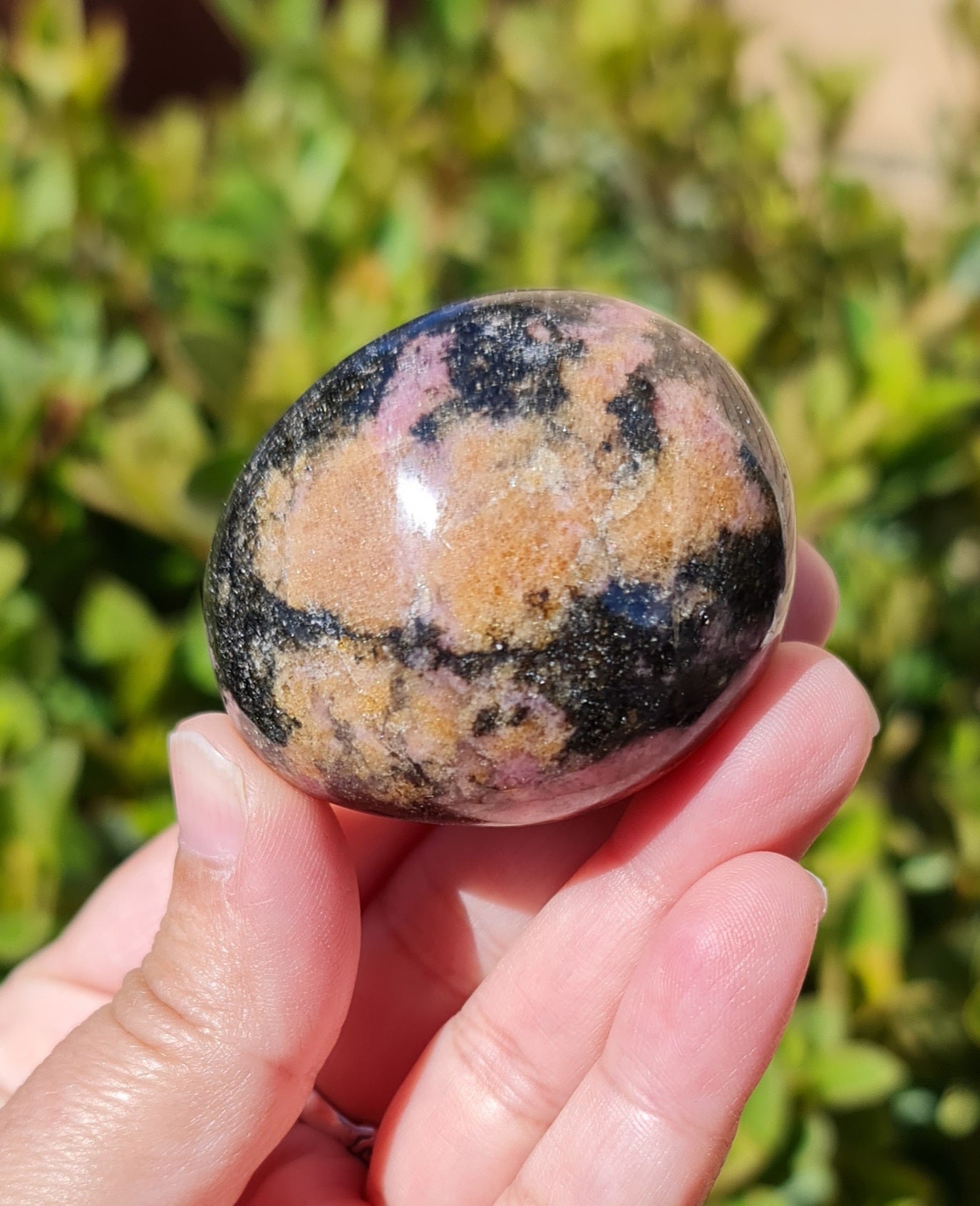 Rhodonite Palmstone