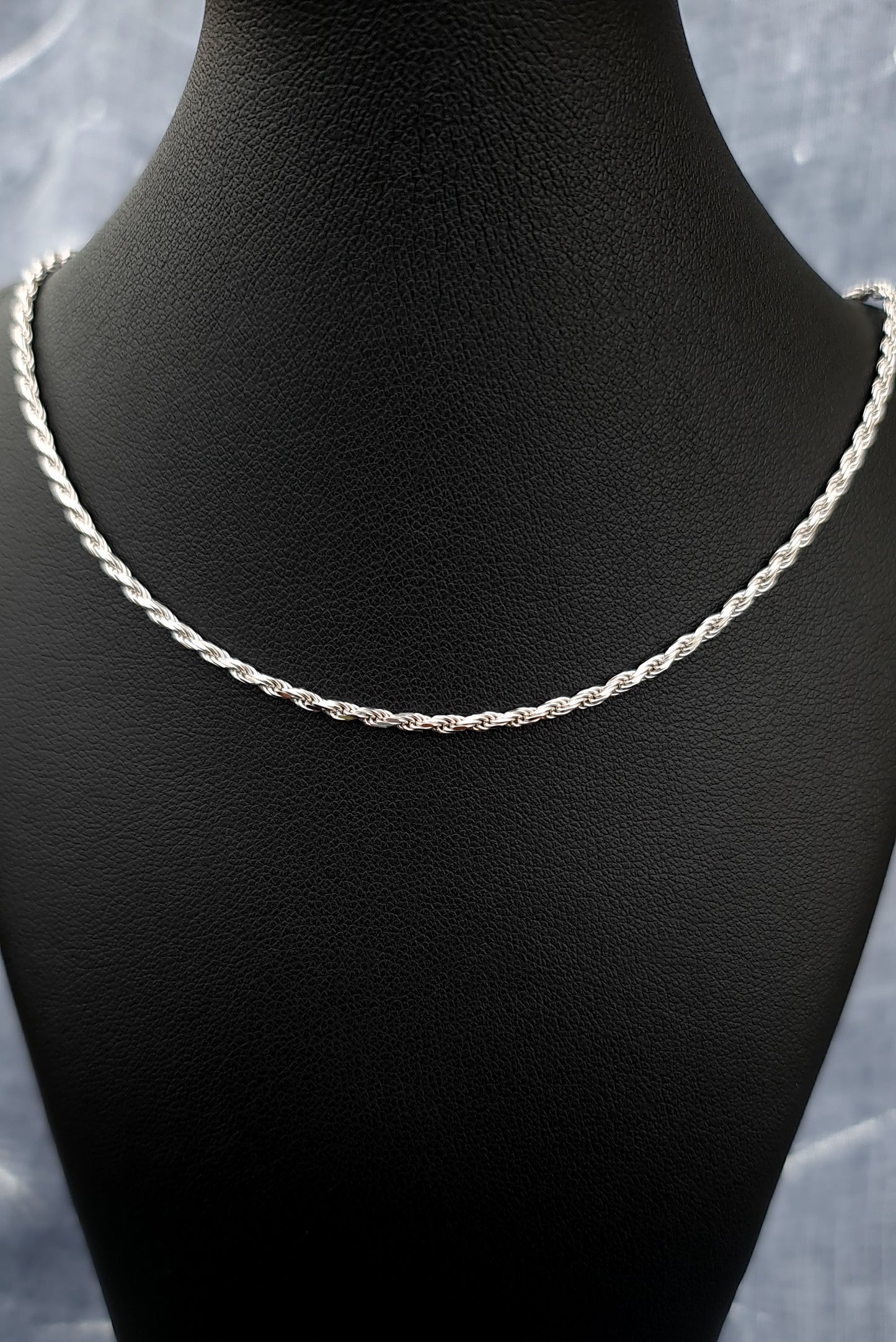 Sterling Silver Rope Chain - 1.8mm