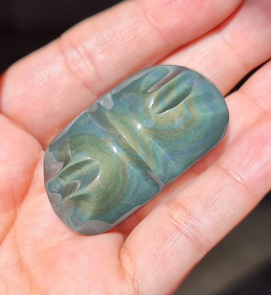 Rainbow Obsidian Butterfly