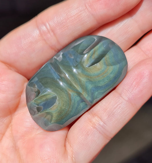 Rainbow Obsidian Butterfly