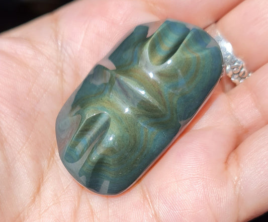 Rainbow Obsidian Butterfly