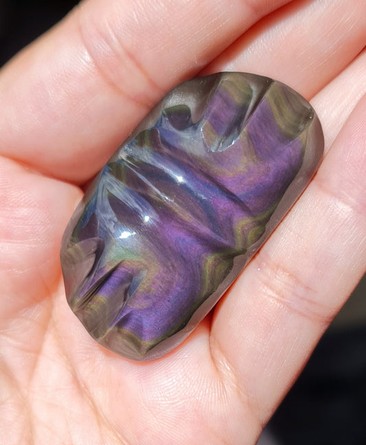 Rainbow Obsidian Butterfly