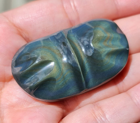 Rainbow Obsidian Butterfly