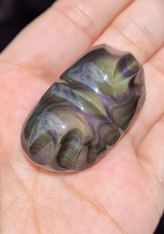 Rainbow Obsidian Butterfly