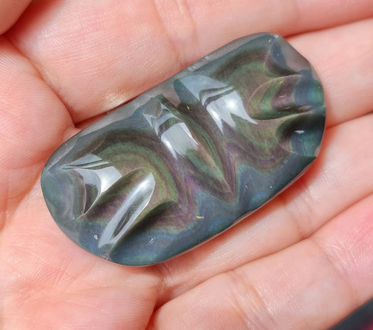 Rainbow Obsidian Butterfly