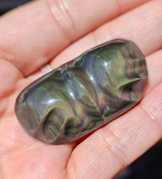 Rainbow Obsidian Butterfly