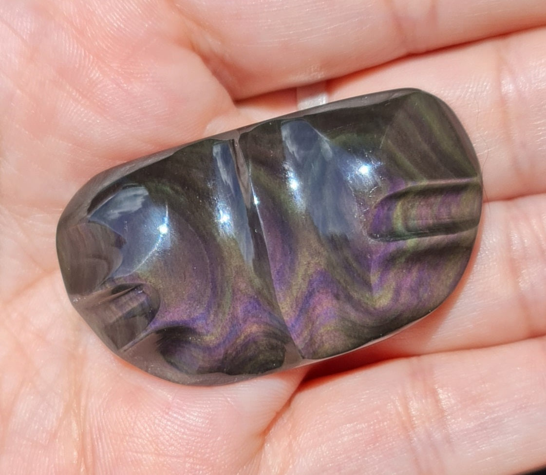 Rainbow Obsidian Butterfly