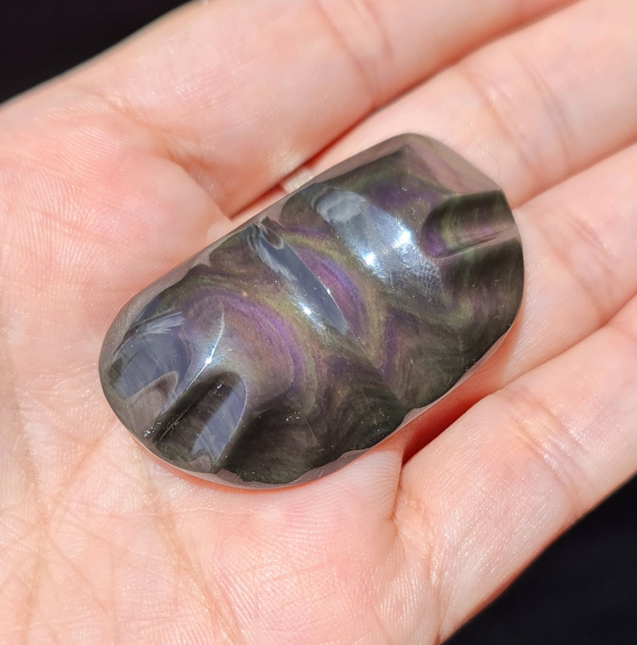 Rainbow Obsidian Butterfly