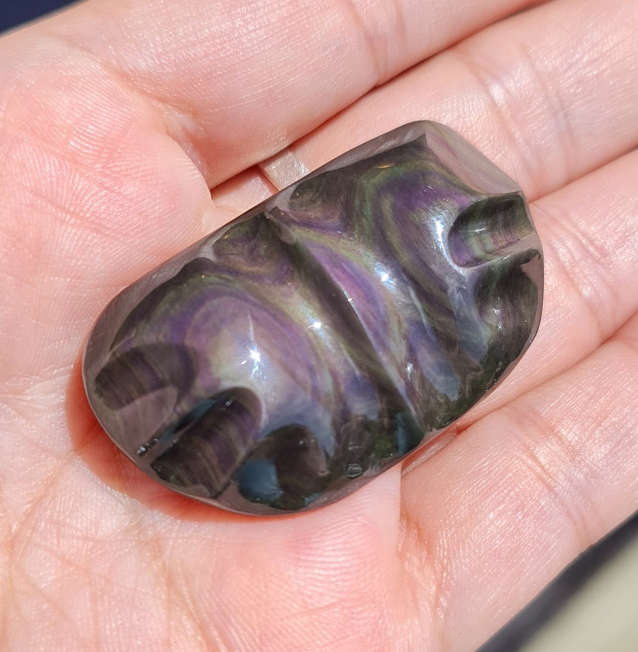 Rainbow Obsidian Butterfly