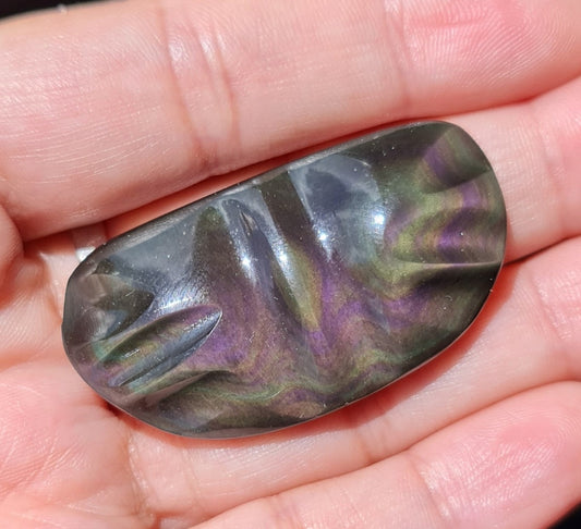 Rainbow Obsidian Butterfly