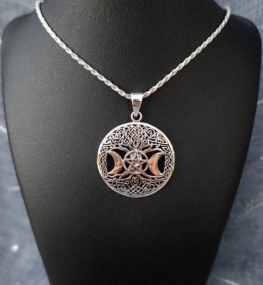 Sterling Silver Celtic Tree of Life Pendant