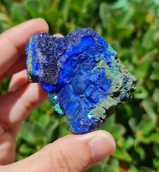 Azurite with Malachite Specimen