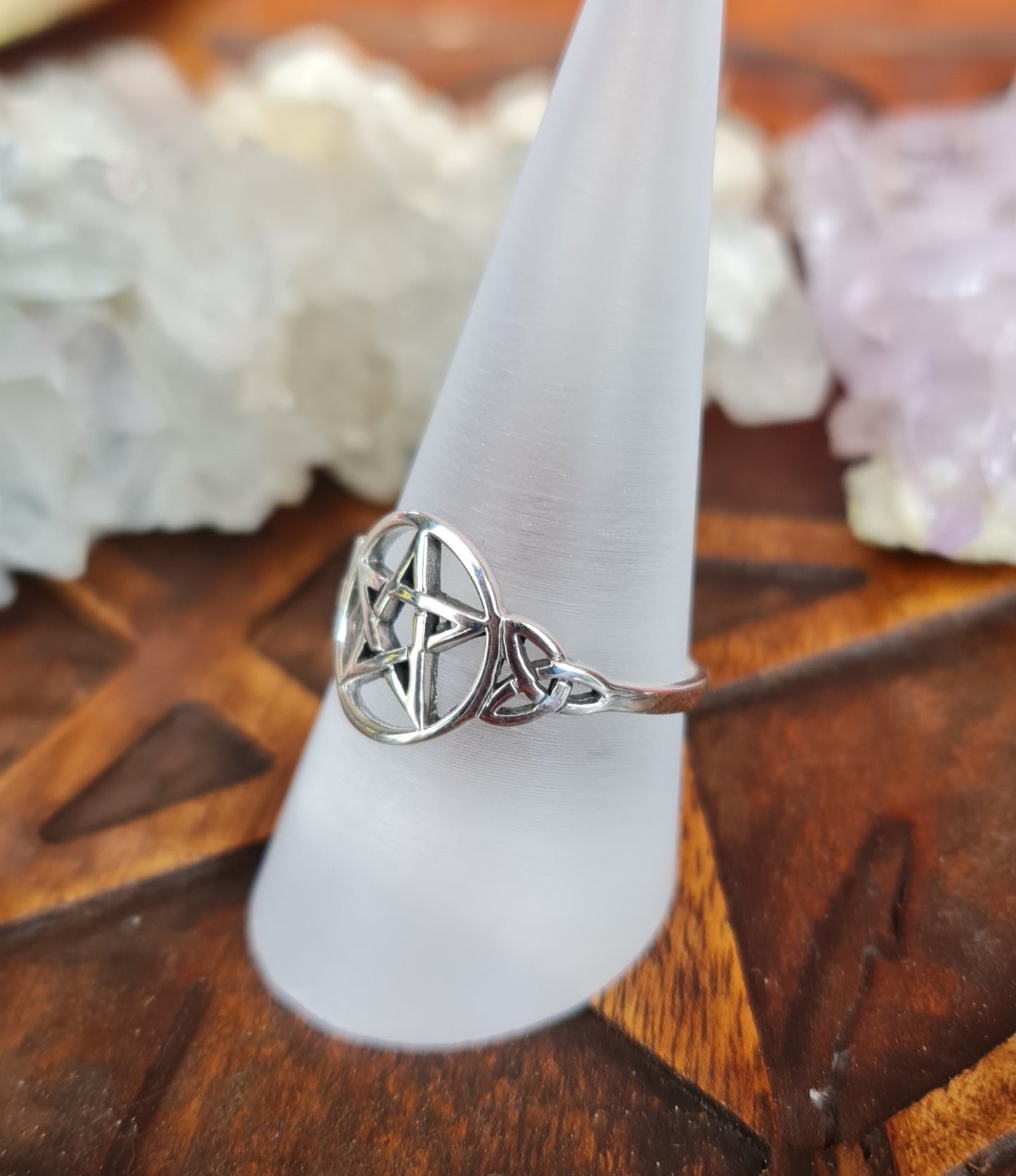 Sterling Silver Celtic Pentacle Ring