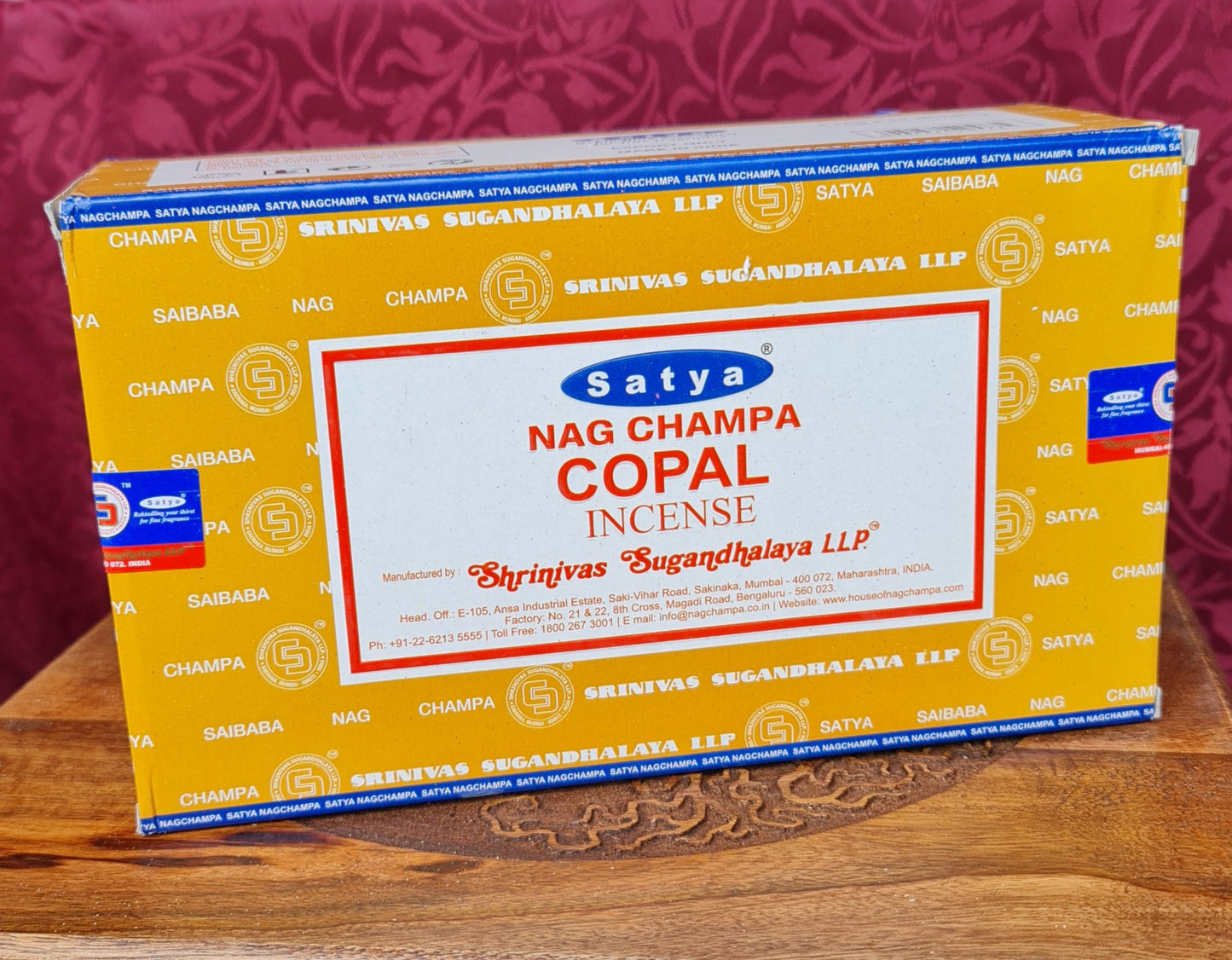 Satya Nag Champa Copal Incense 15 grams