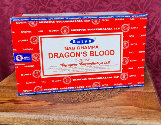 Satya Nag Champa Dragon's Blood Incense 15 grams