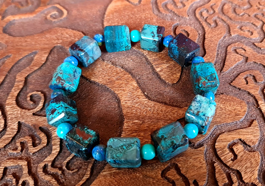 Shattuckite Bracelet