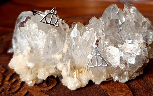 The Deathly Hallows 925 Sterling Silver Pendant