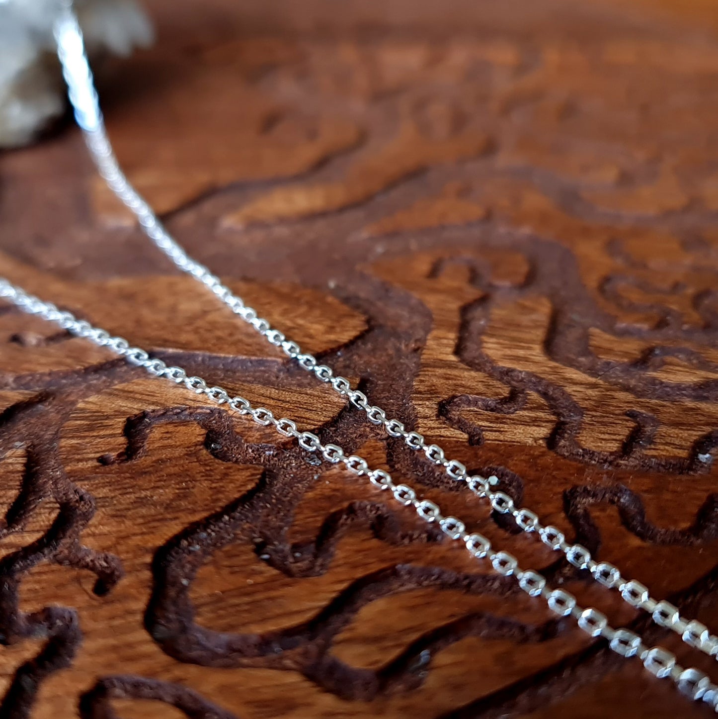 Sterling Silver 1mm Chain Adjustable Length