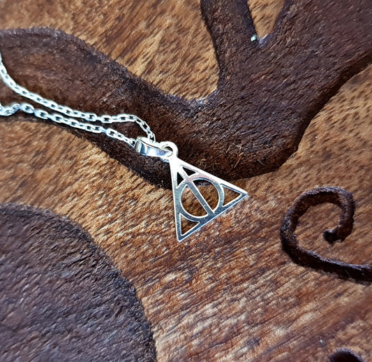 The Deathly Hallows 925 Sterling Silver Pendant