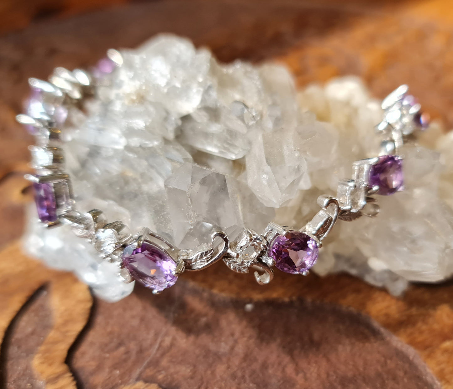 Whimsical Fae Sterling Silver Bracelet