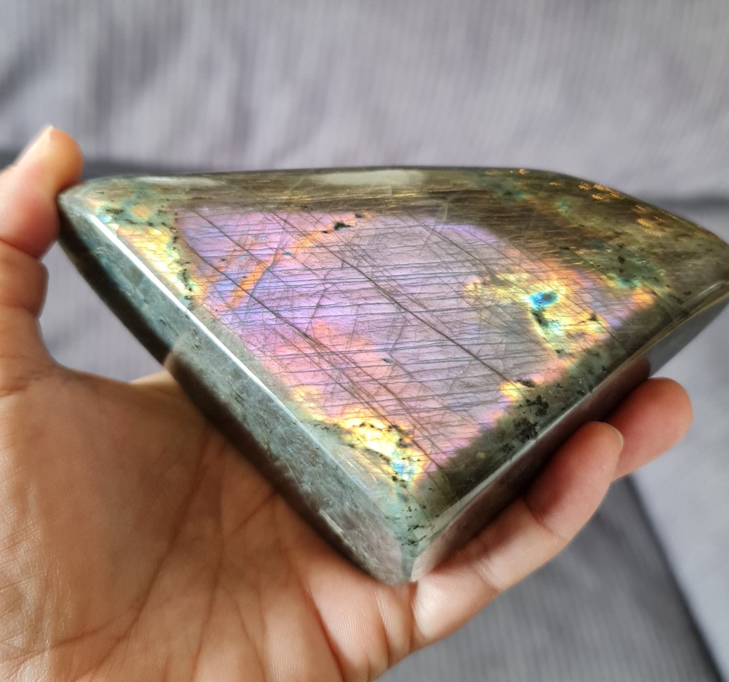 Purple Labradorite Freeform