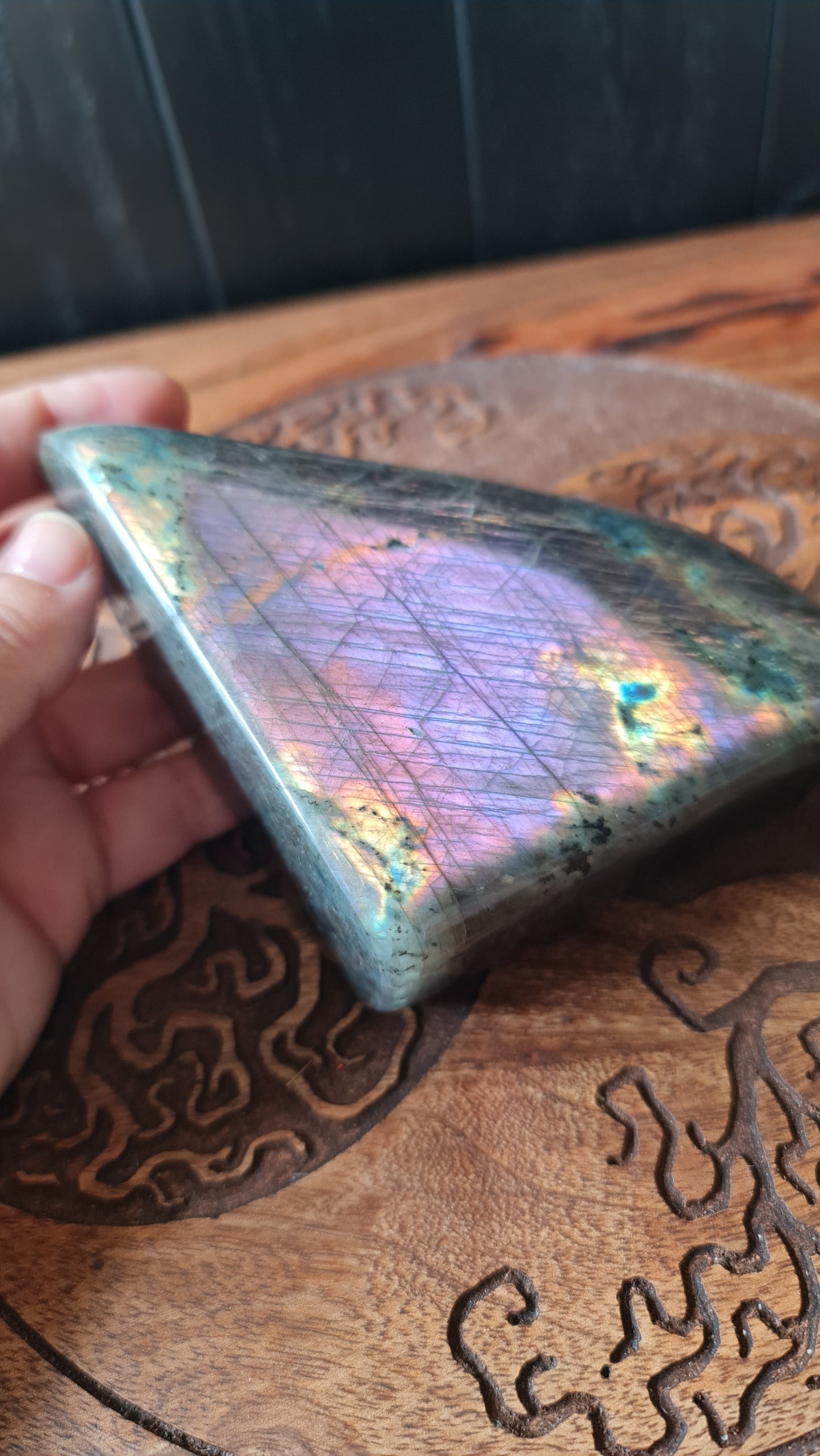 Purple Labradorite Freeform